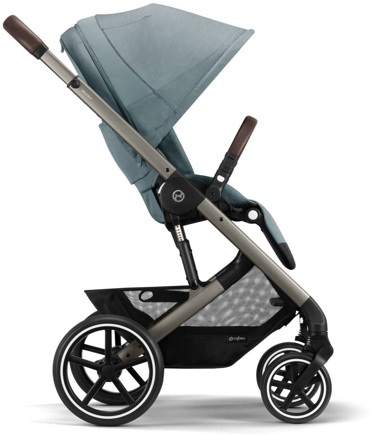 Cybex Balios S LUX Taupe-Sky Blue - Paul Stride