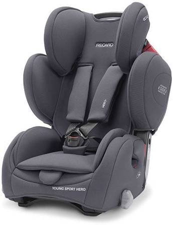 Recaro YOUNG SPORT HERO - child car seat 9-36 kg | Core Simply Grey